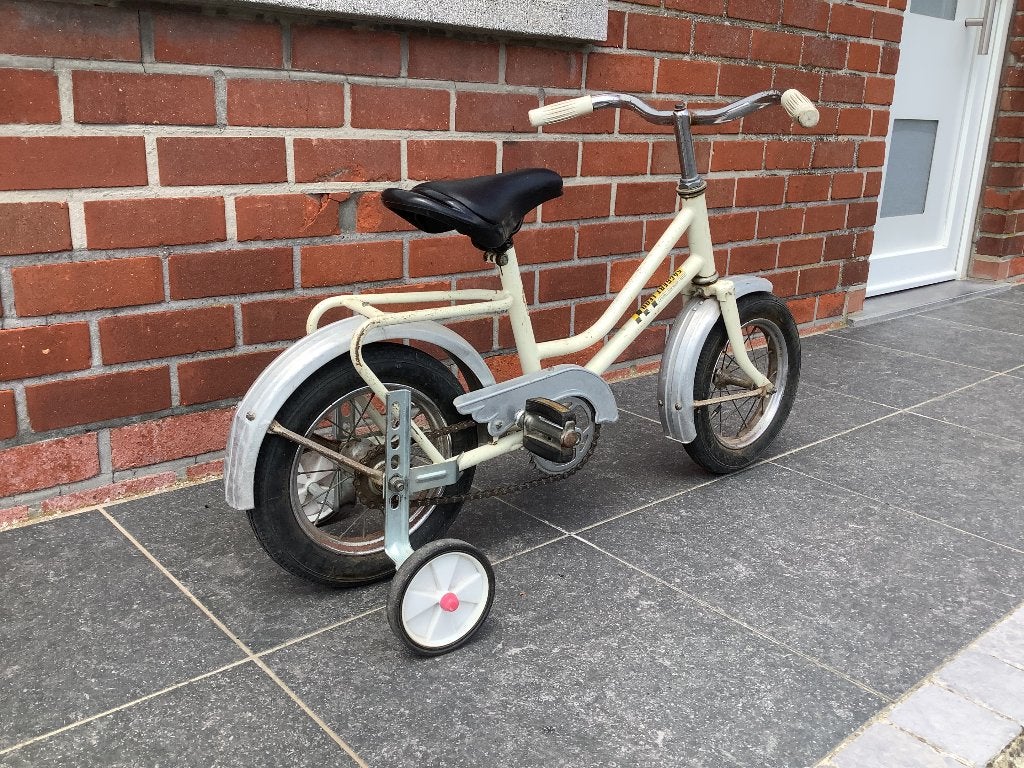 Kinderfiets, Ophalen, Gebruikt, Zijwieltjes