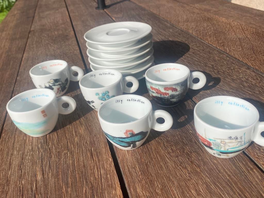 Illy art collection cups 1995 An Du China, Enlèvement