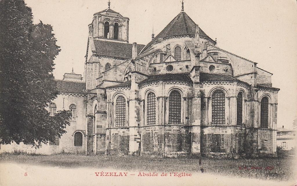 FRANKRIJK - Vézelay: Abside de l'Église, Verzamelen, Postkaarten | Buitenland, Ongelopen, Frankrijk, Verzenden