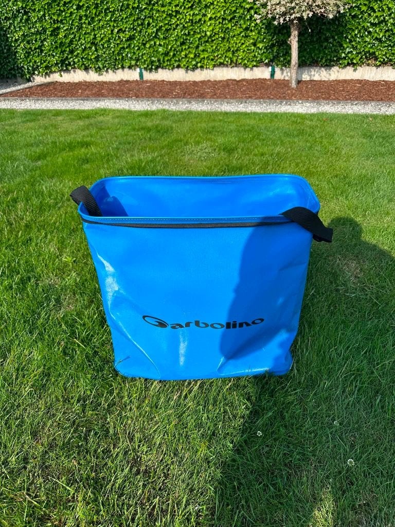 Garbolino waterproof visbak / aasbak – opvouwbaar | blauw, Enlèvement, Neuf, Coffre ou Sac