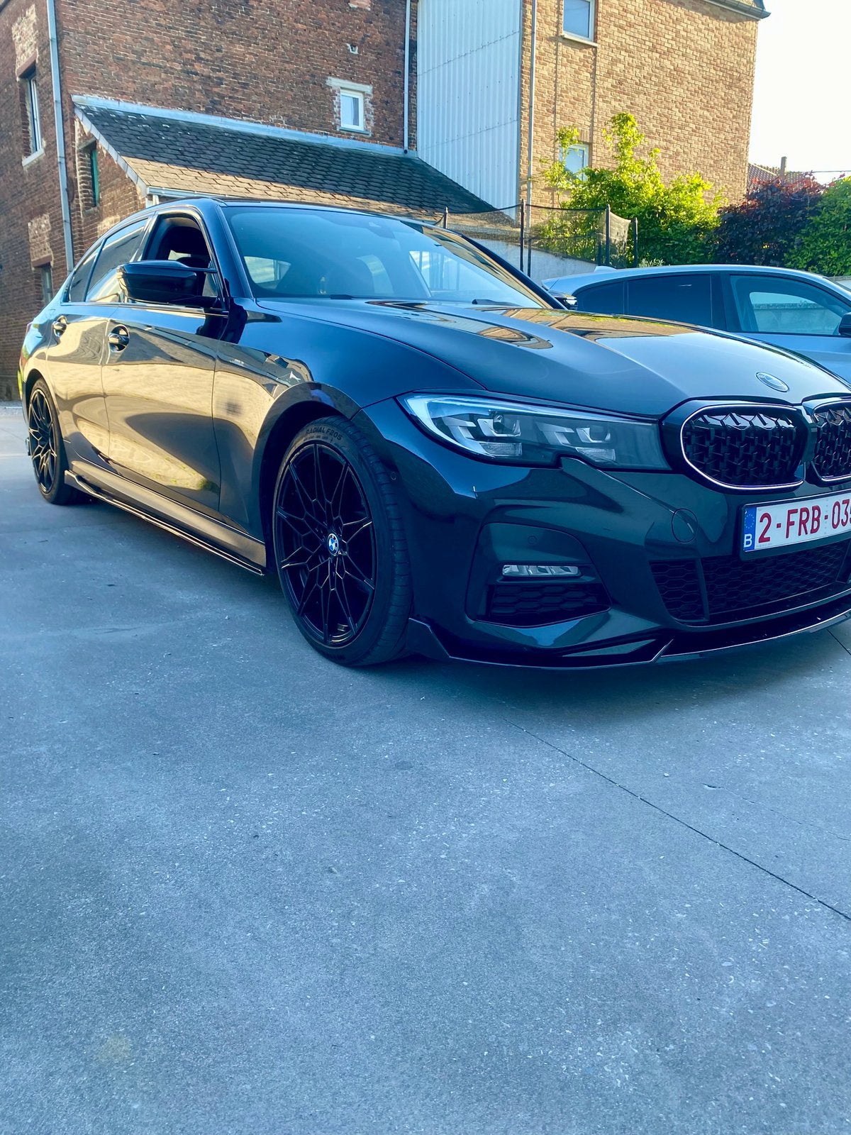 BMW 316D M Performance Euro 6 uit 2021, Automaat, Euro 6, 4 cilinders, Zwart
