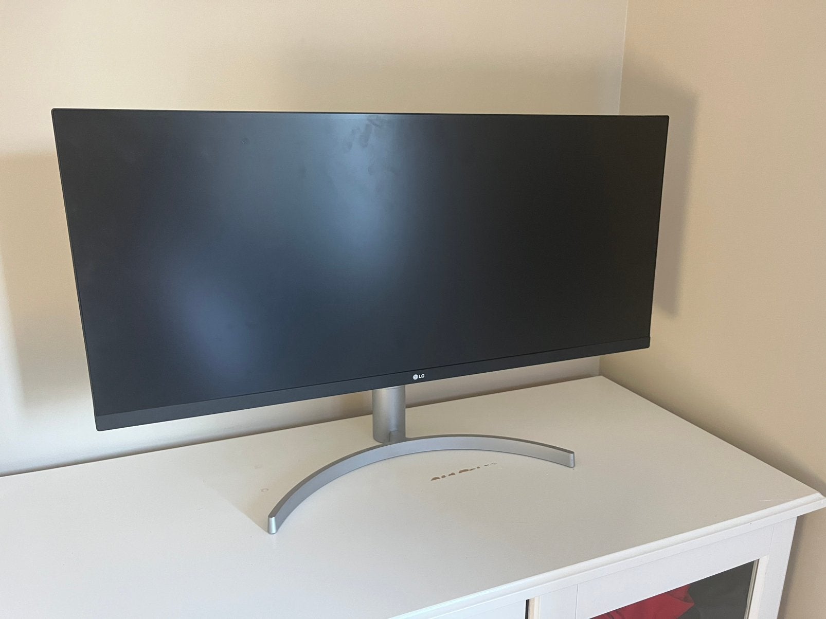 Lg monitor ultra wide, Ophalen, Zo goed als nieuw