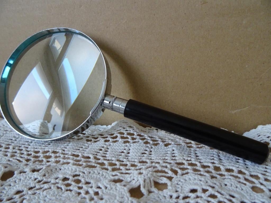 Loupe vintage loupe avec bakélite loupe en bakélite vintage, Loupe, Enlèvement ou Envoi, Comme neuf, Onbekend