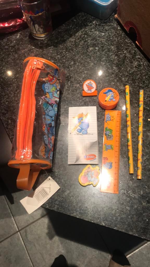 Pennenzak nieuw met gerief fun, Hobby en Vrije tijd, Ophalen of Verzenden, Zo goed als nieuw