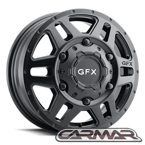 16'' Mercedes Sprinter Dubbellucht velgen ALU | Vöxx | Zwart, Bestelwagen, Velg(en), -, -