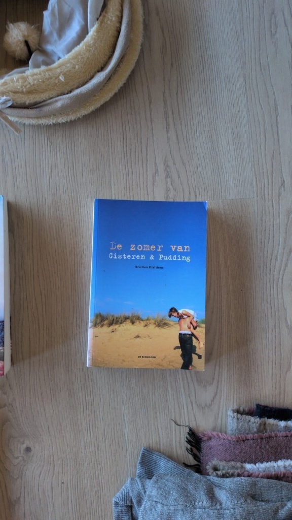 De Zomer van gisteren & pudding- 216blz - 4€, Livres, Romans, Enlèvement ou Envoi, Utilisé, Kristien Dieltiens, Belgique