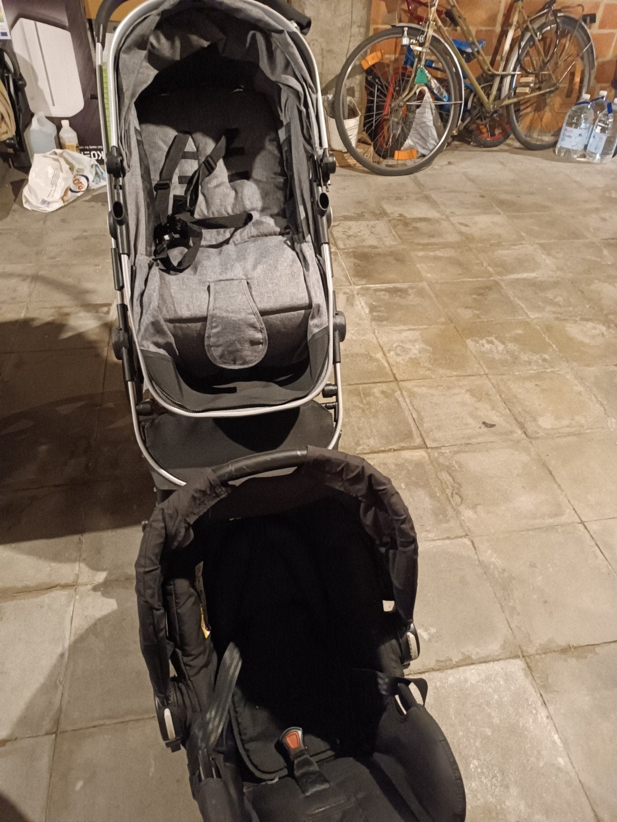 poussette safety 3 en 1, Enfants & Bébés, Poussettes & Combinaisons, Enlèvement, Poussette, Autres marques, Avec siège auto
