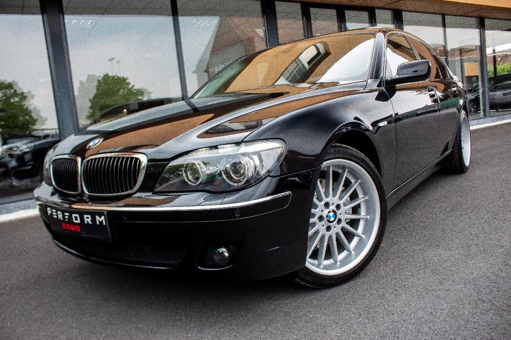 BMW 730d *YOUNGTIMER*OPEN DAK*MEMO SEATS*KEYLESS*SOFTCLOSE*, Automaat, Achterwielaandrijving, Zwart, 2993 cc