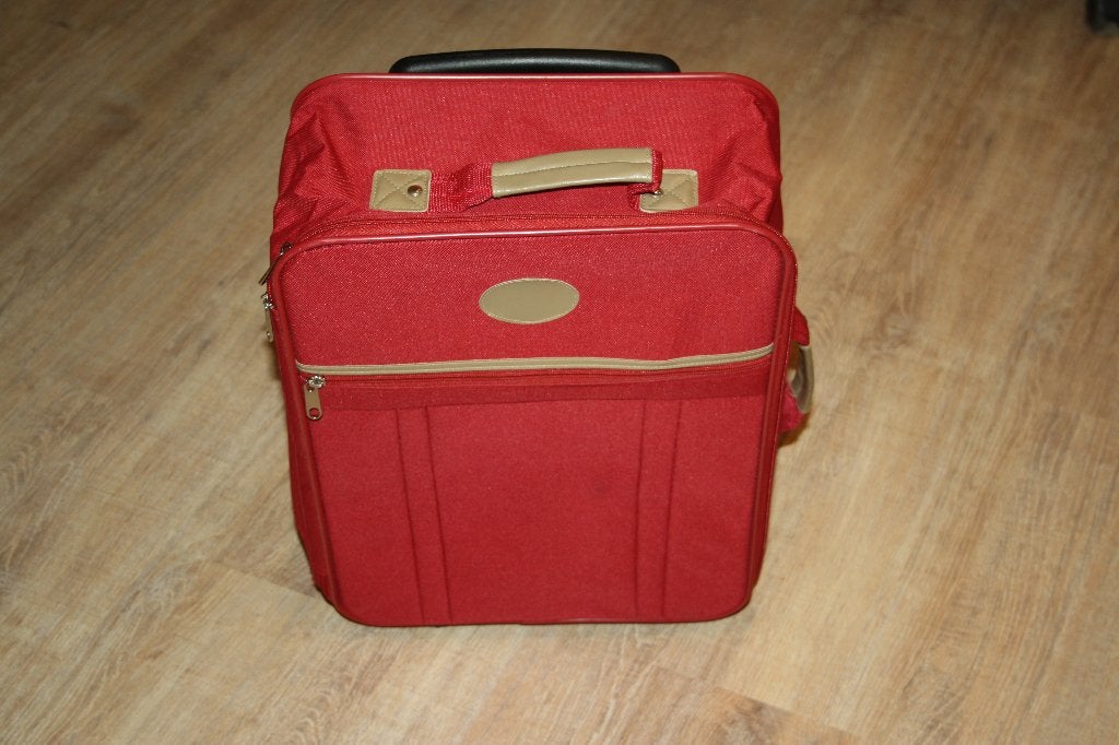 Koffer handbagage, Ophalen, Wieltjes, 50 tot 60 cm, Zo goed als nieuw