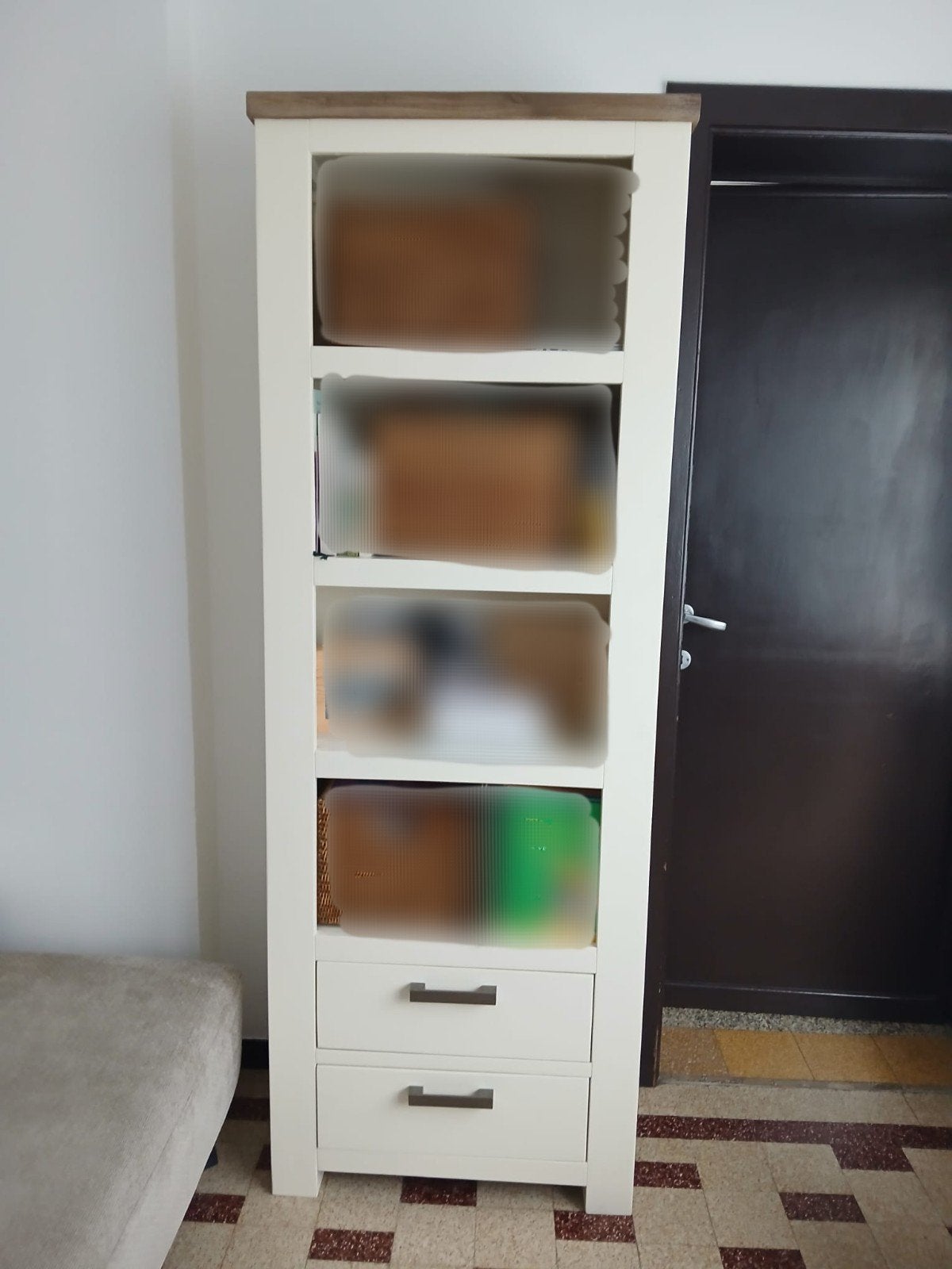 Boekenkast wit Kast - NIEUW €549, Huis en Inrichting, Ophalen, Gebruikt, 50 tot 100 cm, 150 tot 200 cm