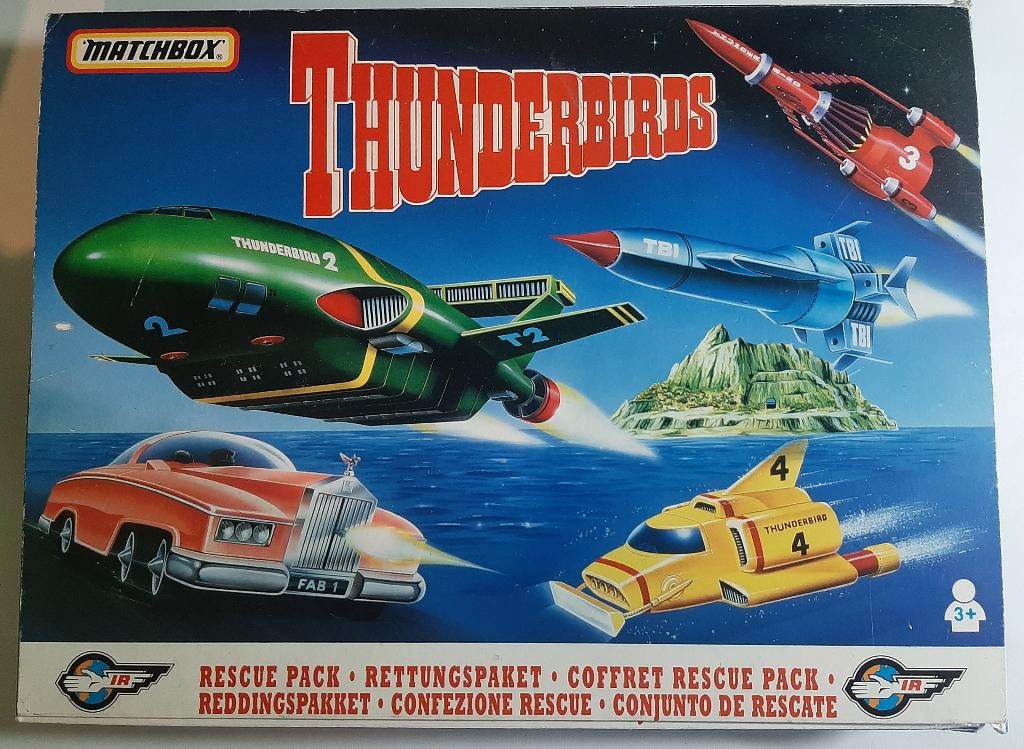 Matchbox THUNDERBIRDS Rescue Pack, Verzamelen, Ophalen, Gebruikt