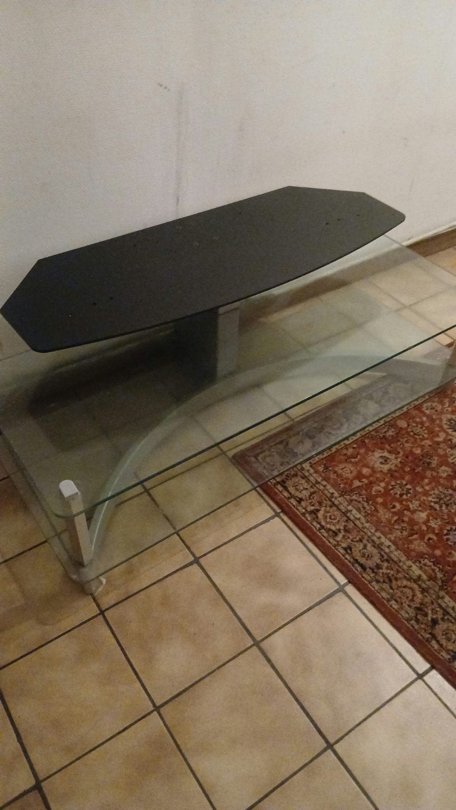 Meuble télé en verre, Enlèvement ou Envoi, Verre