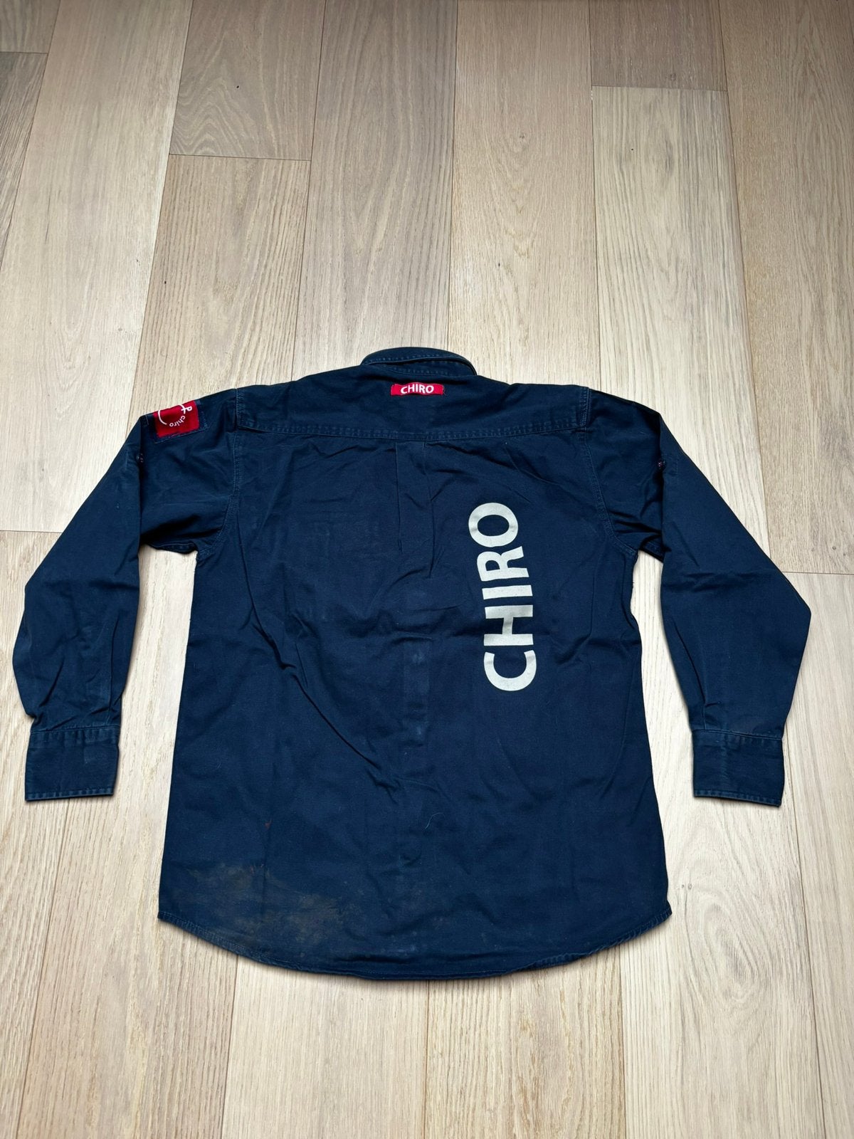 Chiro hemd 14j, Ophalen, Gedragen