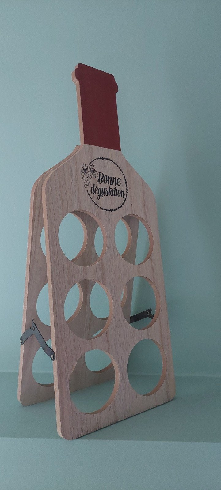 Houten wijnrek, Ophalen, Nieuw, Hout