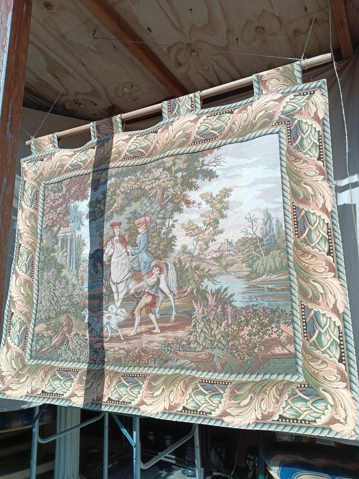 Spectacle historique romantique français Tapisserie Gobelin, Enlèvement ou Envoi