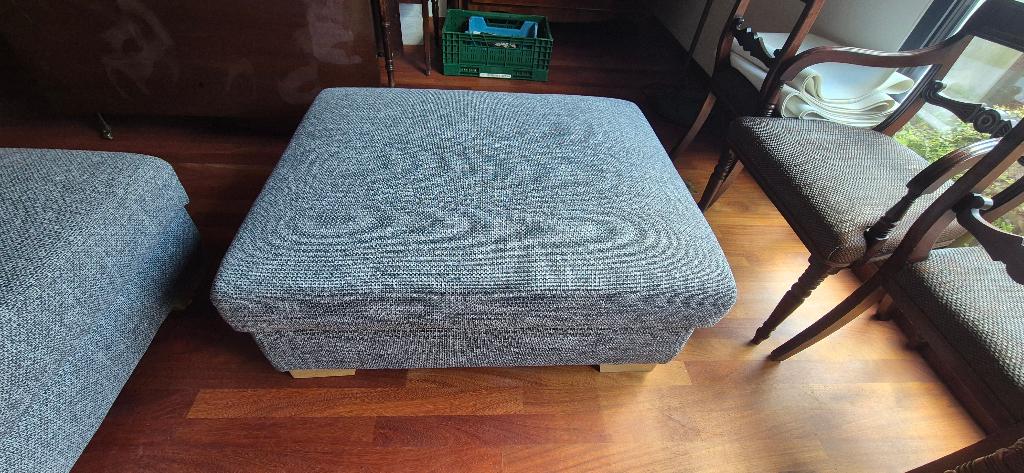 Voetenbank Ikea, Huis en Inrichting, Ophalen, Vierkant, 100 tot 125 cm, Zo goed als nieuw