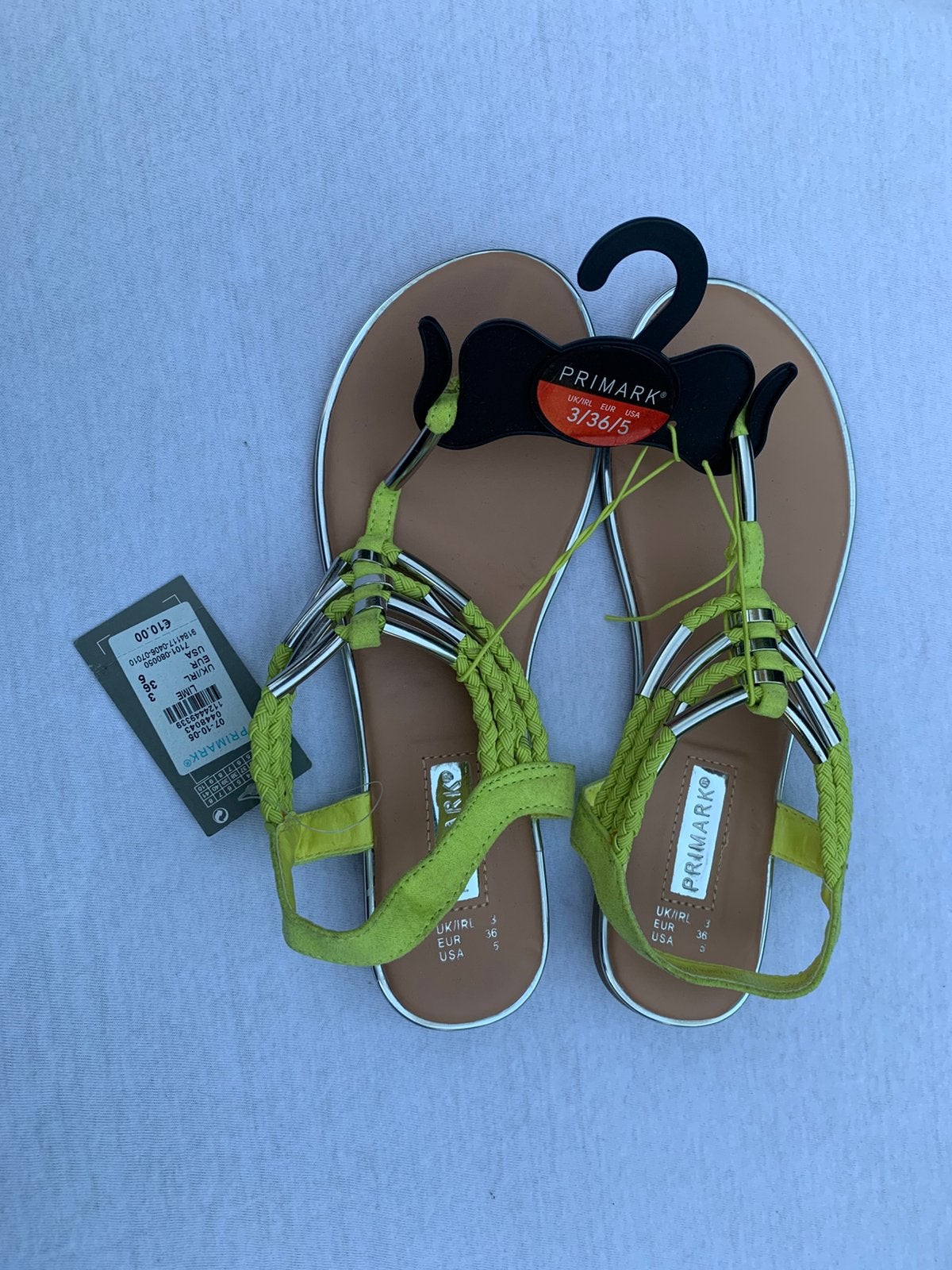 Sandalen maat 36, Nieuw, Groen, Sandalen of Muiltjes, Ophalen of Verzenden