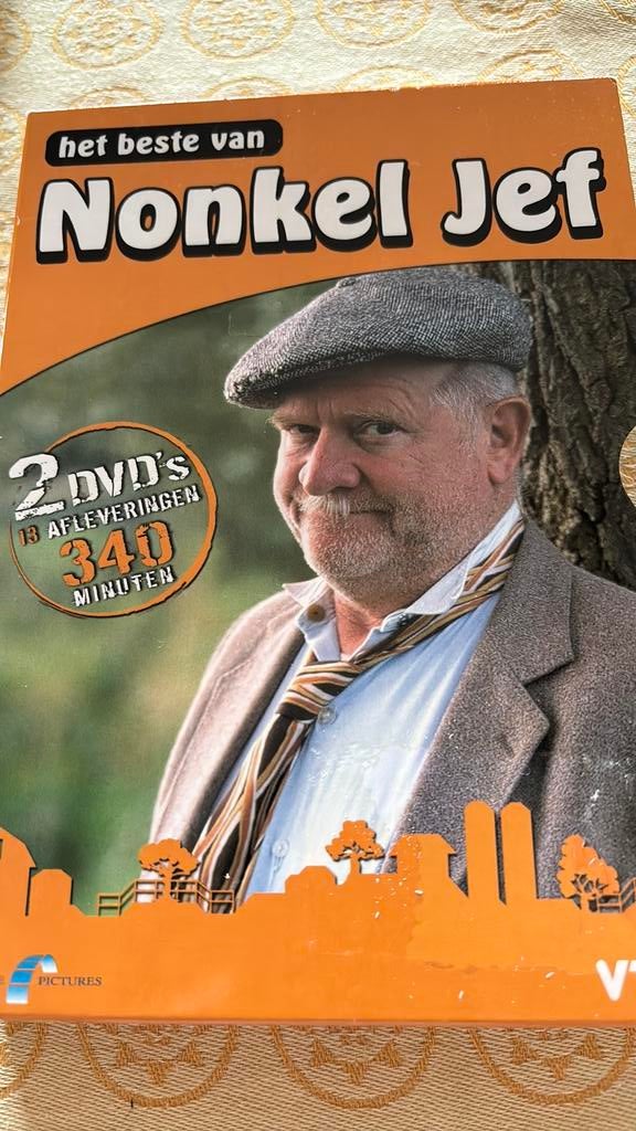 Dvd box  met 13 afleveringen nonkel Jef, Cd's en Dvd's, Dvd's | Tv en Series, Ophalen, Alle leeftijden, Boxset, Zo goed als nieuw