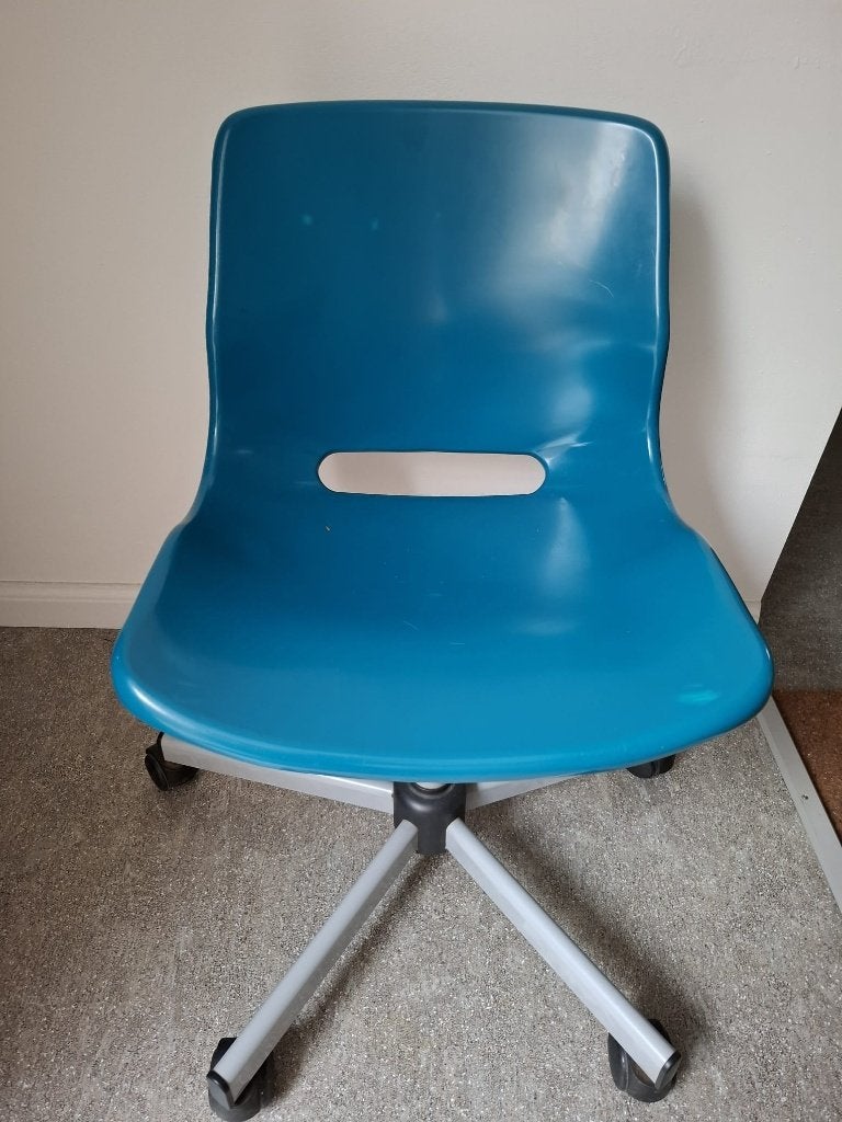 Chaise de bureau, Maison & Meubles, Chaises de bureau, Enlèvement, Bleu, Chaise de bureau