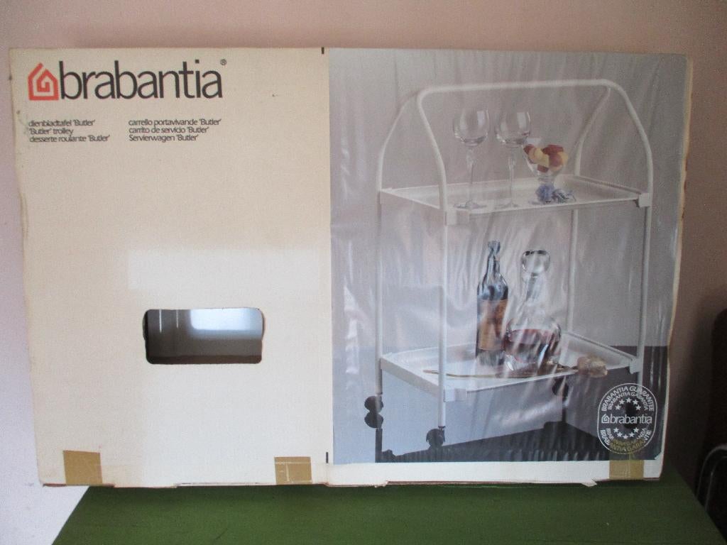 Brabantia serveertafeltje Butler vintage jaren 90, Huis en Inrichting, Ophalen, Nieuw