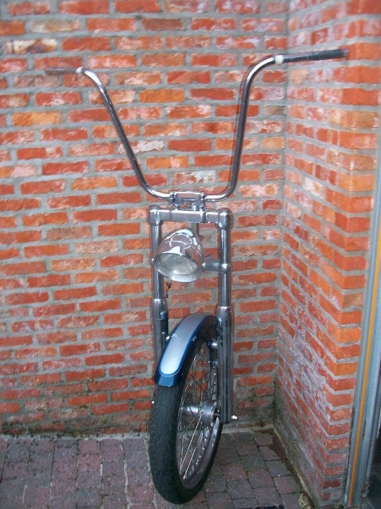 Fourche avant Harley Twincam Deuce, Enlèvement, Utilisé