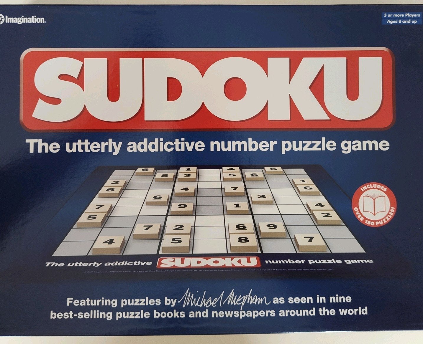 Sudoku bordspel in prima staat, Enlèvement