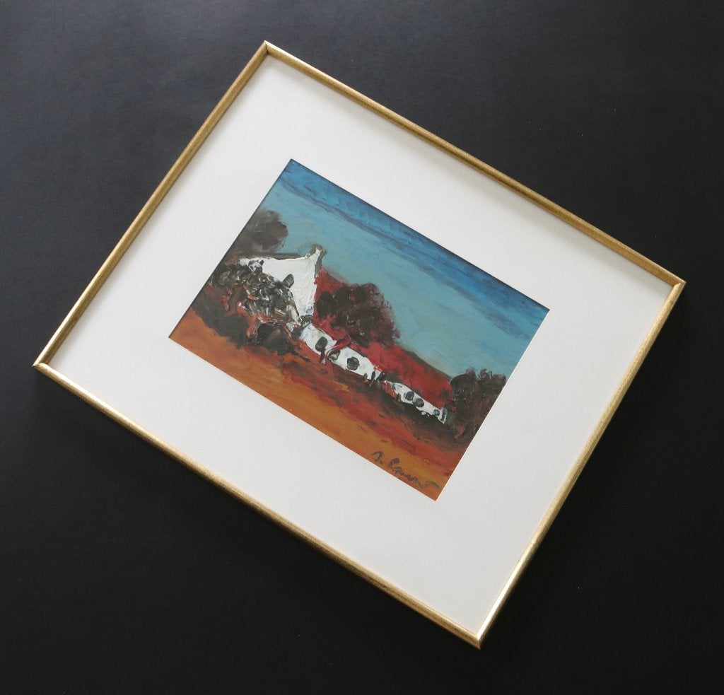 Klassiek schilderij Gabriel De Pauw Temse, Ophalen, Klassiek, Landschap
