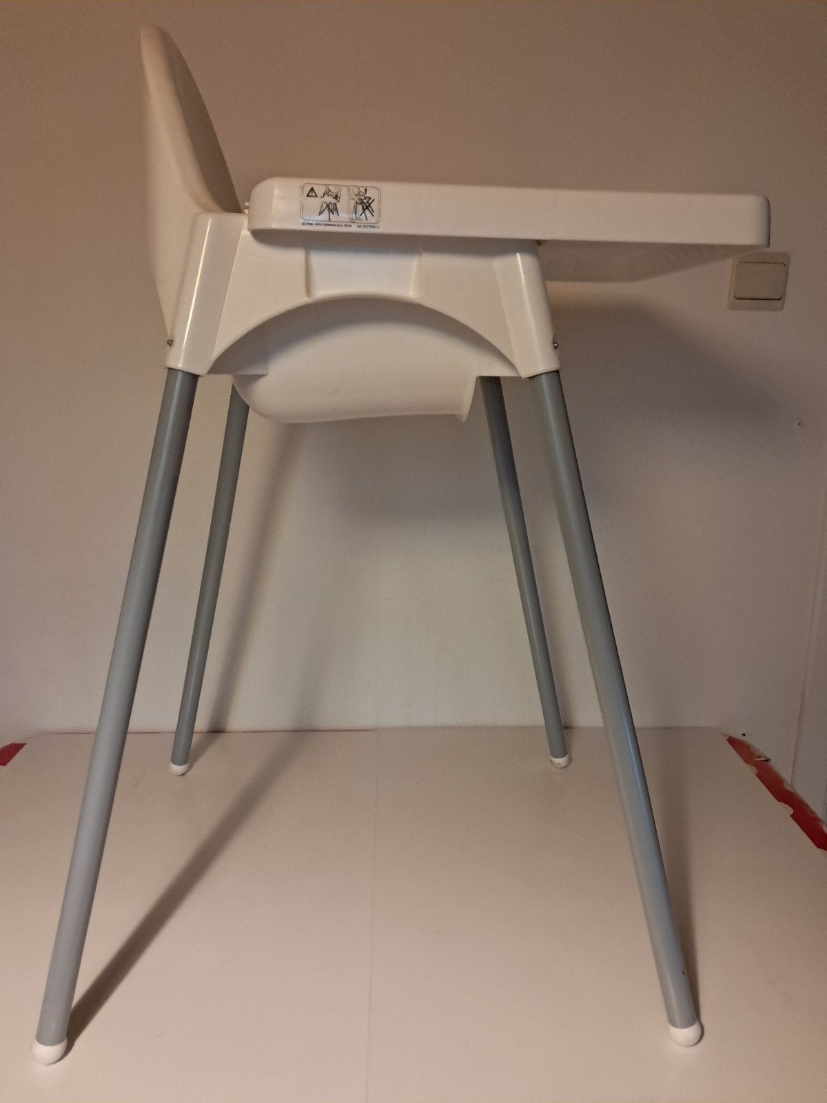 Eetstoel baby's en peuters., Kinderen en Baby's, Ophalen, Zo goed als nieuw, Overige typen, Aanschuifbaar