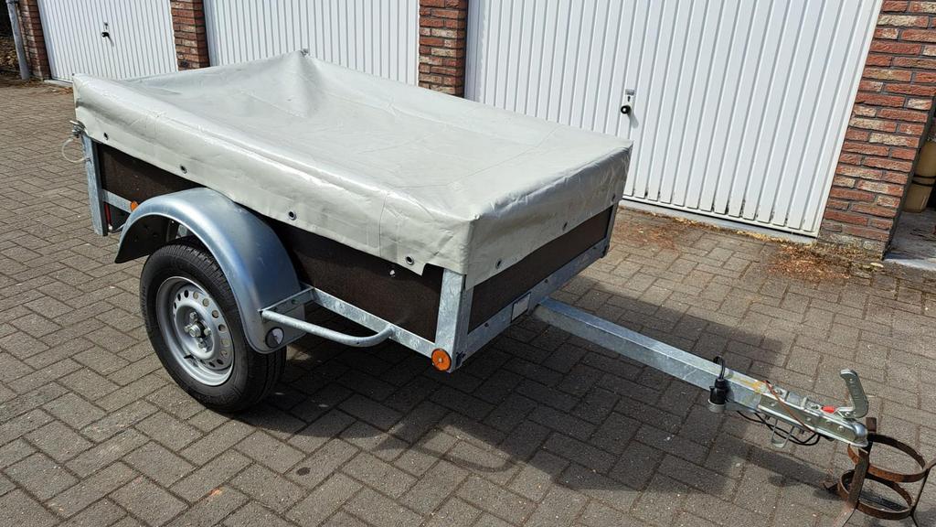 Aanhangwagentje voor aan de auto, Autos : Divers, Remorques, Enlèvement, Comme neuf