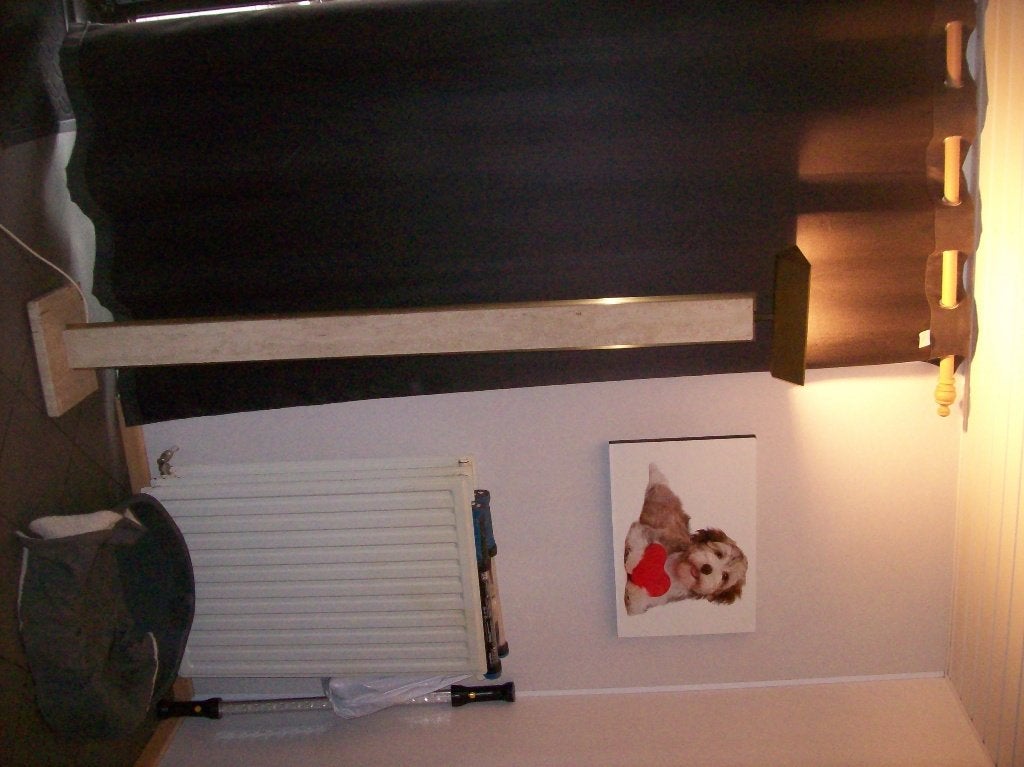 mooie staanlamp in marmer, Huis en Inrichting, Lampen | Vloerlampen, Ophalen, Gebruikt, Steen/keramiek, 150 tot 200 cm