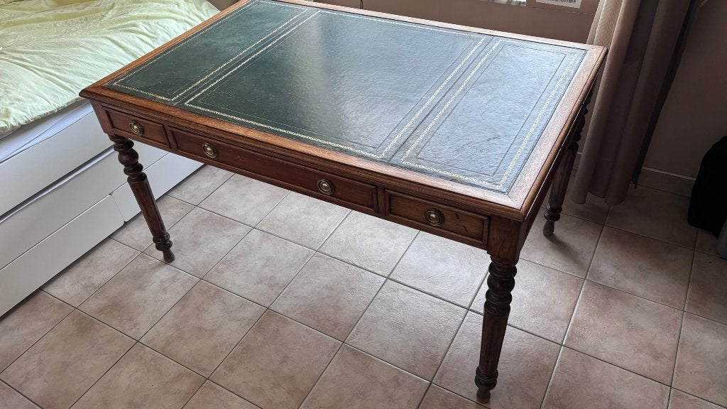 Antiquité 19ème - Bureau plat style Louis-Philippe, Antiquités & Art, Enlèvement