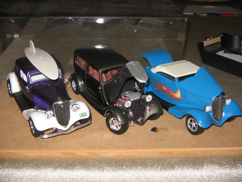 zelf gebouwde hot rod modellen op 1/25, Hobby en Vrije tijd, Modelbouw | Auto's en Voertuigen, Ophalen, Nieuw, Auto, Overige merken