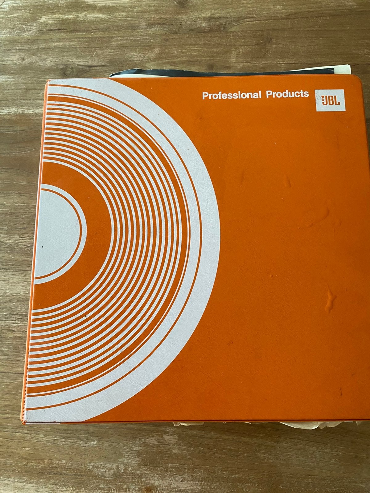 Documentatie map van JBL, Enlèvement ou Envoi, JBL