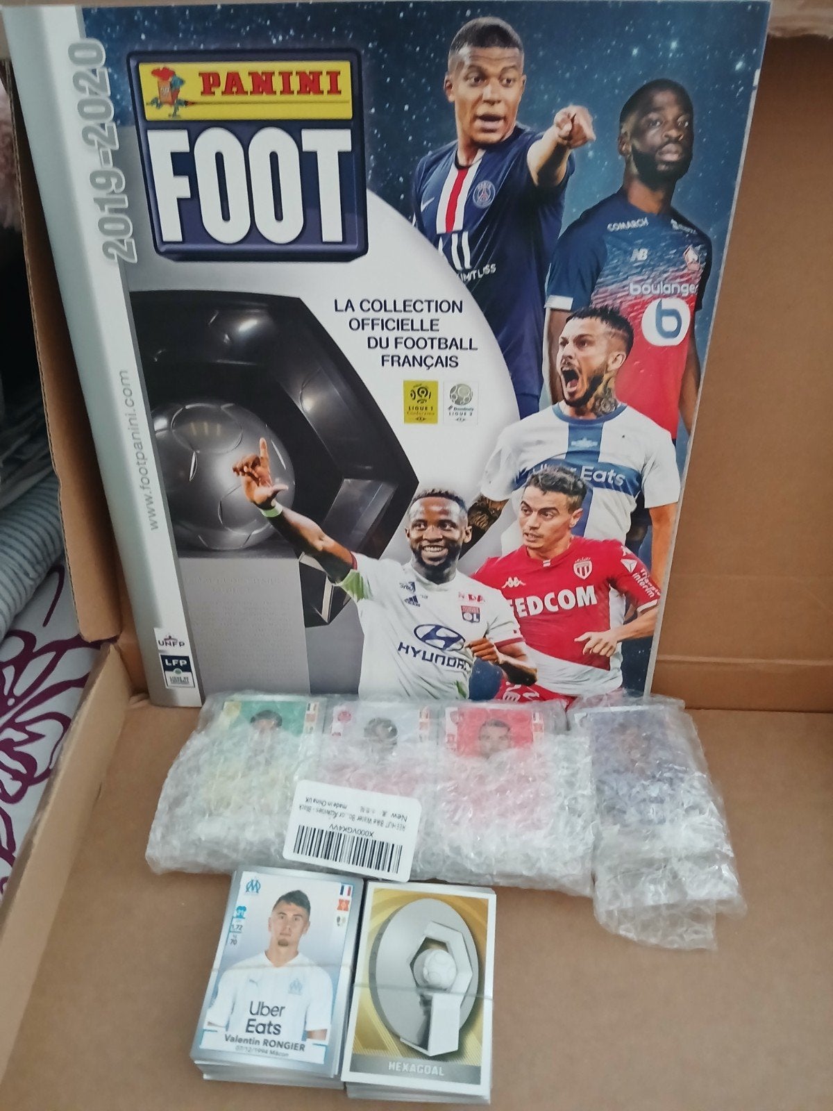 Panini complete set voet Frankrijk 2019, Ophalen of Verzenden, Nieuw, Meerdere stickers