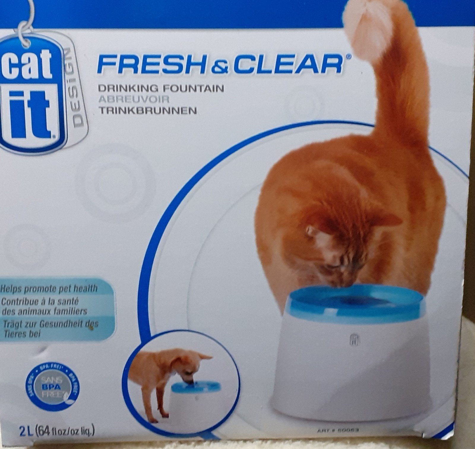 Fontaine à boire pour chat et chien, Animaux & Accessoires, Enlèvement, Automatiquement, Neuf