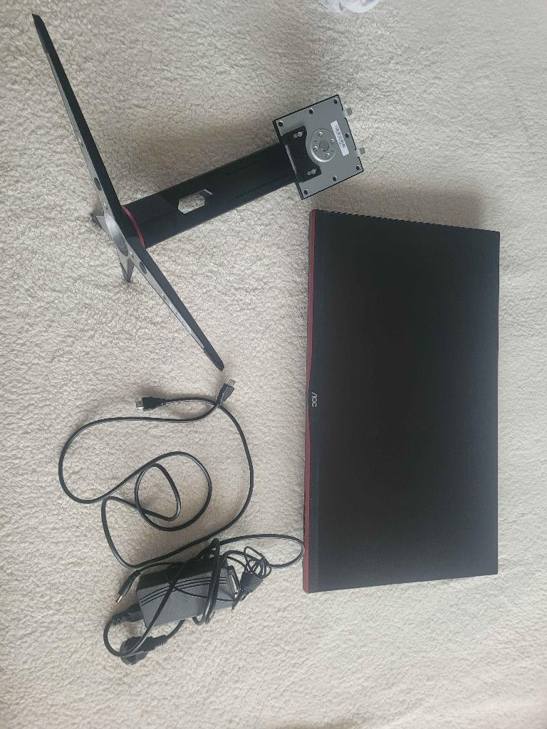 27 Inch Gaming monitor AOC 2K, IPS, Kantelbaar, AOC, Minder dan 1 ms
