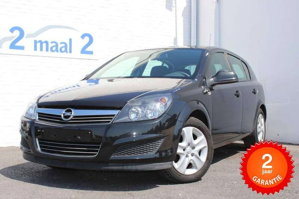 Opel Astra 1.6i Airco/Cruise Inclusief 2 JAAR garantie!, Auto's, Euro 5, Gebruikt, Zwart, 4 cilinders
