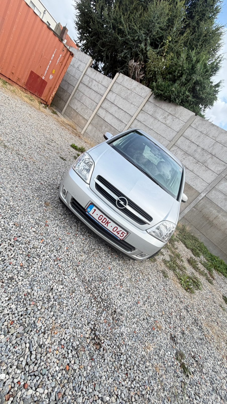 OPEL MERIVA AUTOMAAT Gekeurd Voor Verkoop BENZINE 2005, Autos, Opel, Argent ou Gris, Noir, 5 portes, Automatique