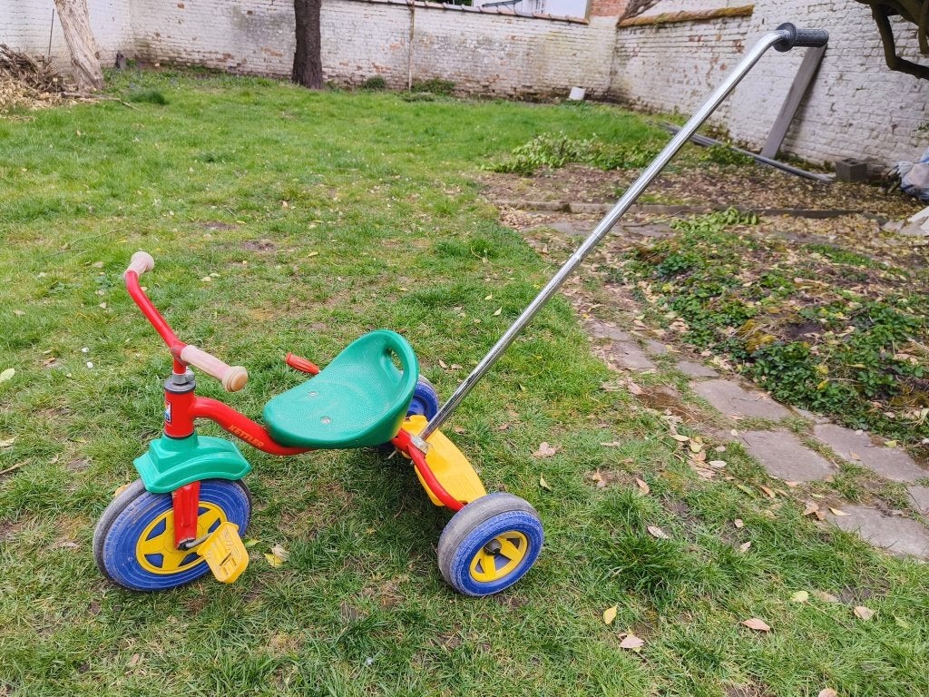 Tricycle KETTLER Made in Germany avec barre de poussée, Enlèvement, Utilisé, KETTLER – Made in Germany, Tige de poussée
