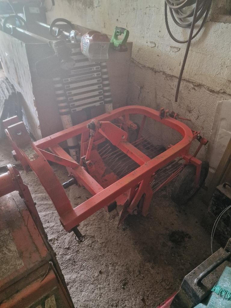 Arracheuse pomme de terre ASA 580, Enlèvement