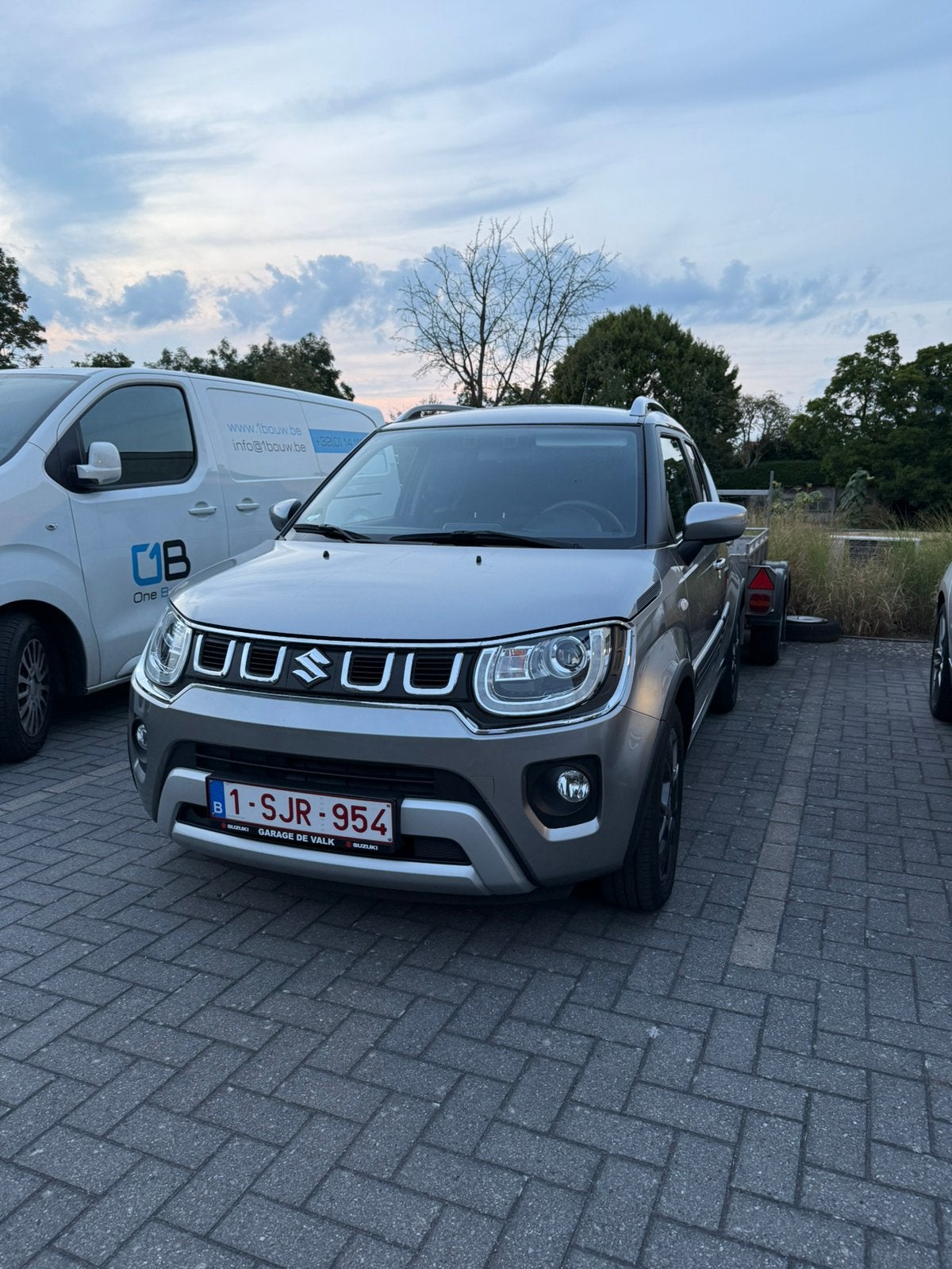 Suzuki Ignis 2023 automaat 44000km, Auto's, Dealer onderhouden, Stof, Bruin, Ignis