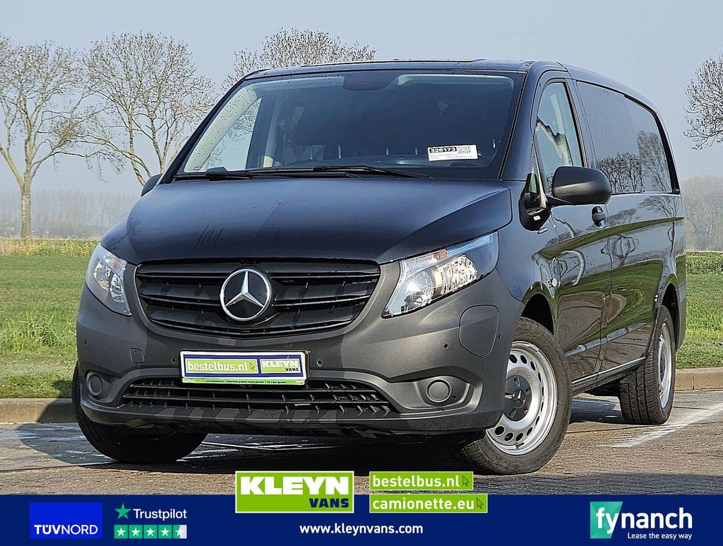 Mercedes-Benz EVITO snelladen 66 kWh dc, Auto's, Automaat, Cruise Control, Zwart, Mercedes-Benz