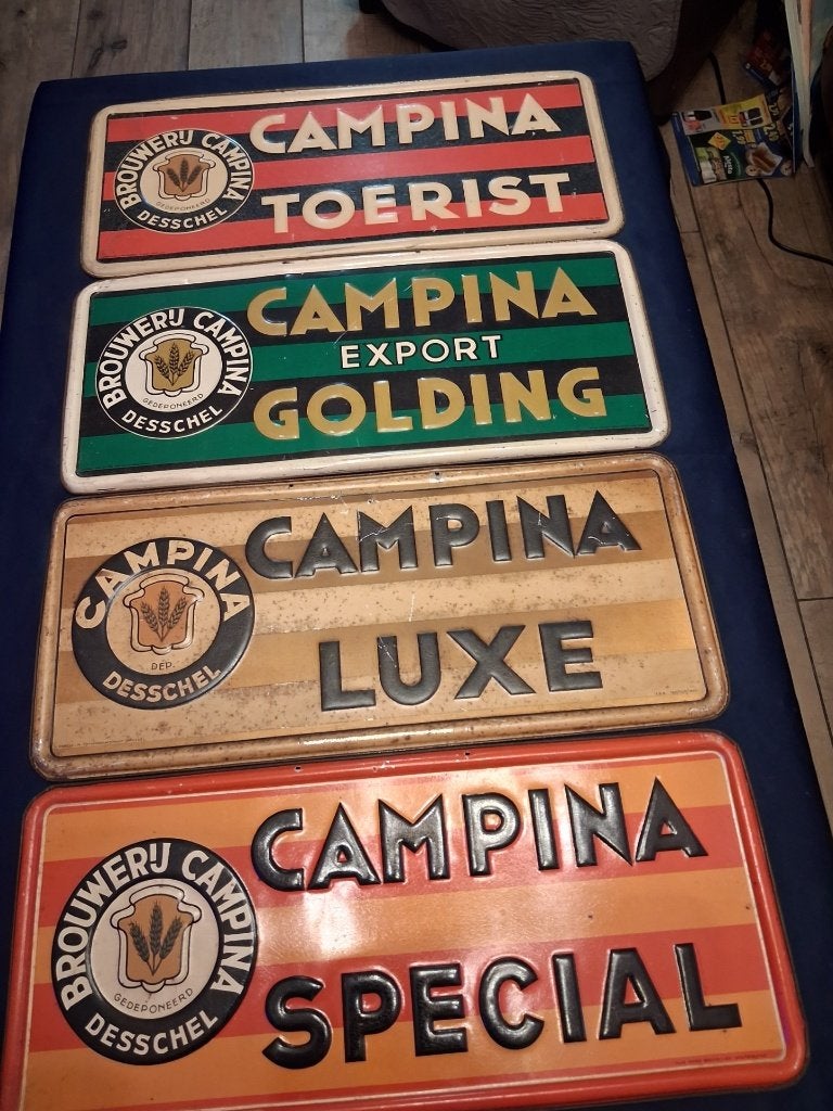 merken en reclame, Ophalen, Gebruikt, Reclamebord