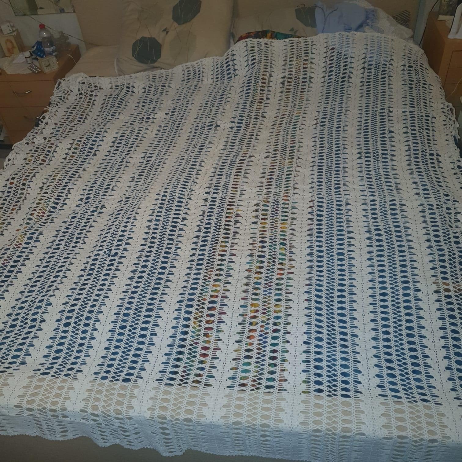 Gehaakte sprei heeft een kleine herstelling nodig, Caravans en Kamperen, Ophalen