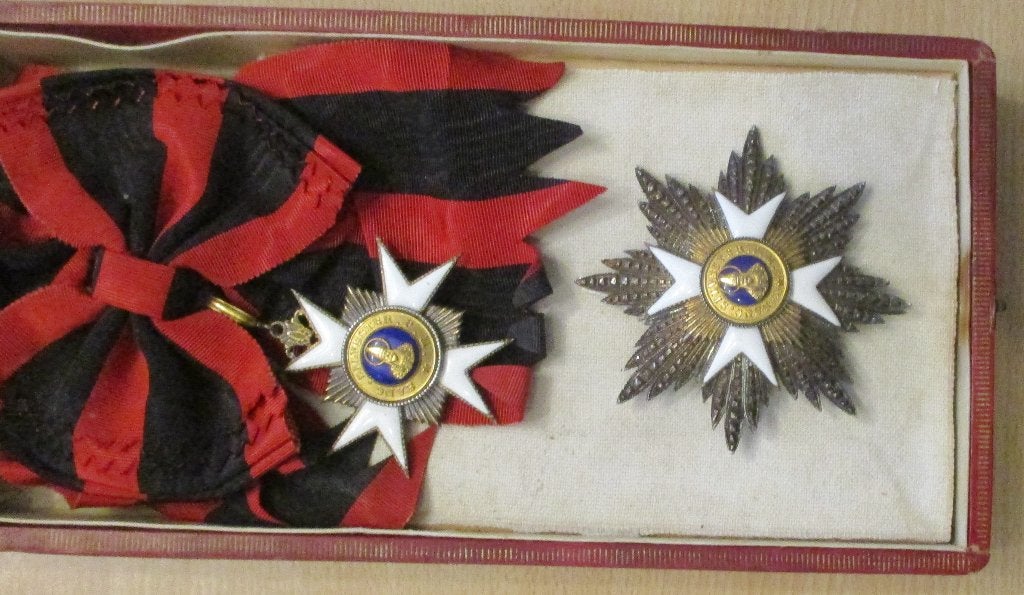 Vaticaans Grootkruis in de Orde van Sint Sylvester, Verzamelen, Militaria | Algemeen, Ophalen of Verzenden, Landmacht, Lintje, Medaille of Wings