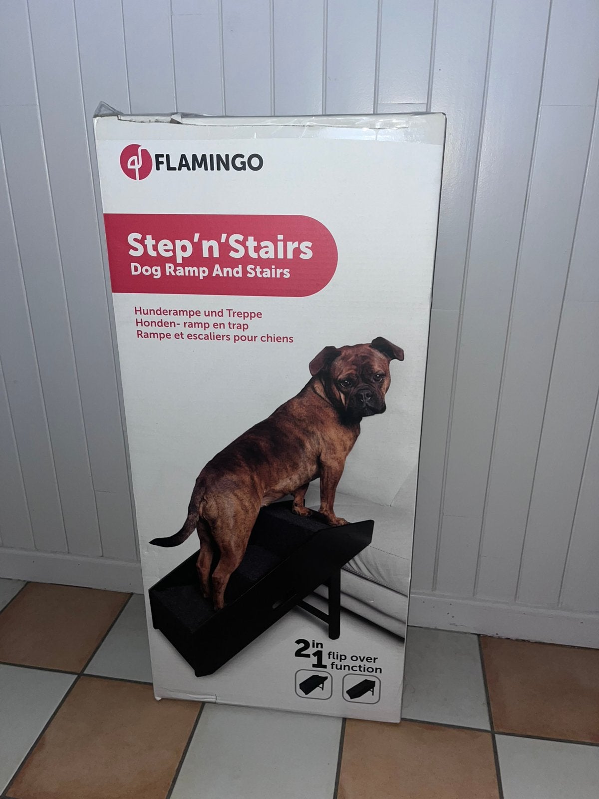 Flamingo Step’n’Stairs hondenloopplank / hondentrap – 2-in-1, Flamingo, Ophalen of Verzenden, Nieuw, Hondentrap