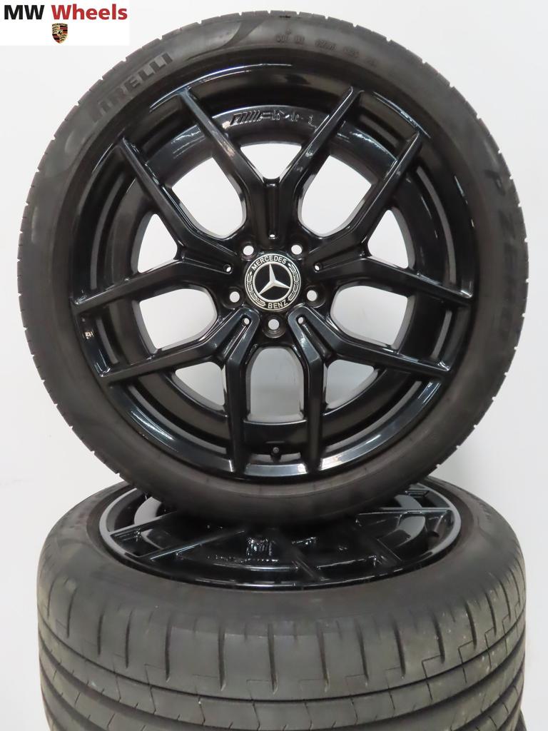 Mercedes E klasse W213 C238 19 inch AMG velgen zomerbanden, Auto-onderdelen, 19 inch, Gebruikt, -, -