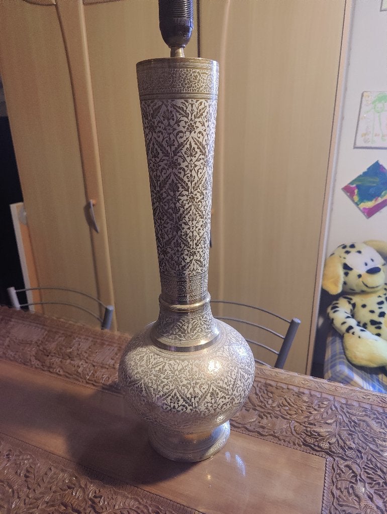 KOPEREN LAMPSTAND, Antiek en Kunst, Curiosa en Brocante, Ophalen of Verzenden