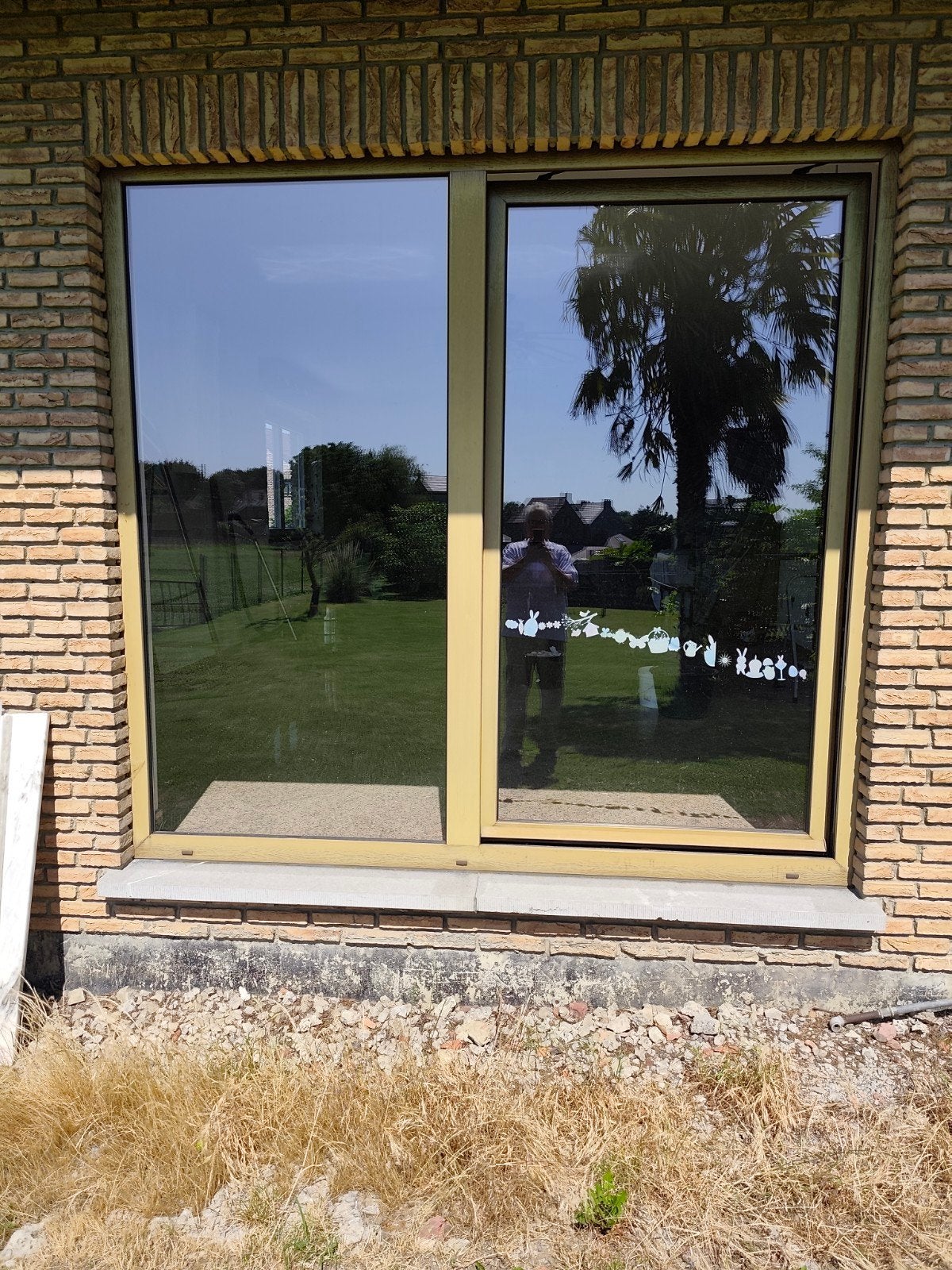 Porte coulissante PVC kommerling 2460/2330