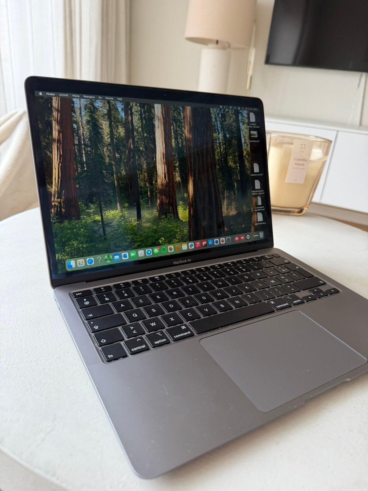 Macbook AIR 2020, Computers en Software, Apple Macbooks, 256 GB, 8 GB, 13 inch, Ophalen of Verzenden